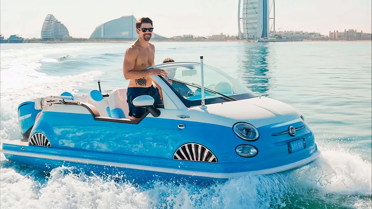 Аренда катера Fiat 500 Boat в Дубае